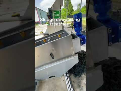Sludge dewatering treatment It can treat sludge and wastewater in various scenarios